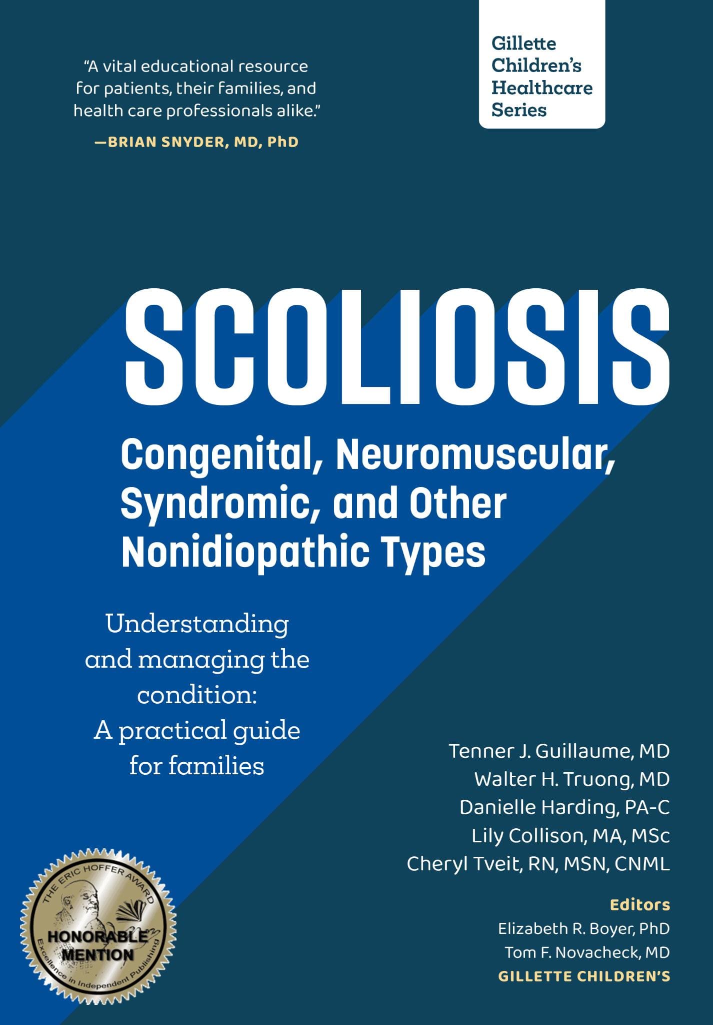 The cover of the book Scoliosis